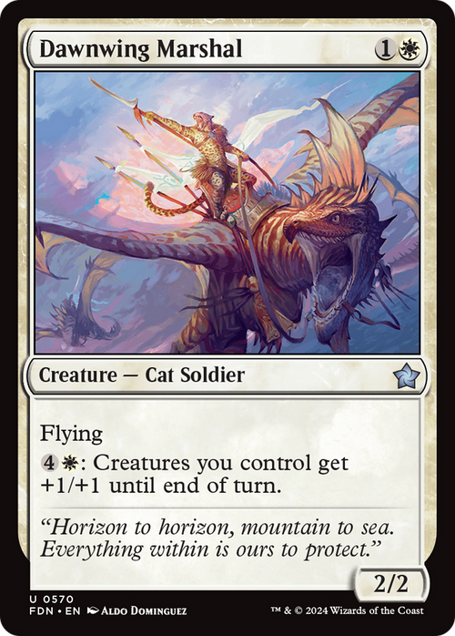 Dawnwing Marshal (FDN-570) - Foundations