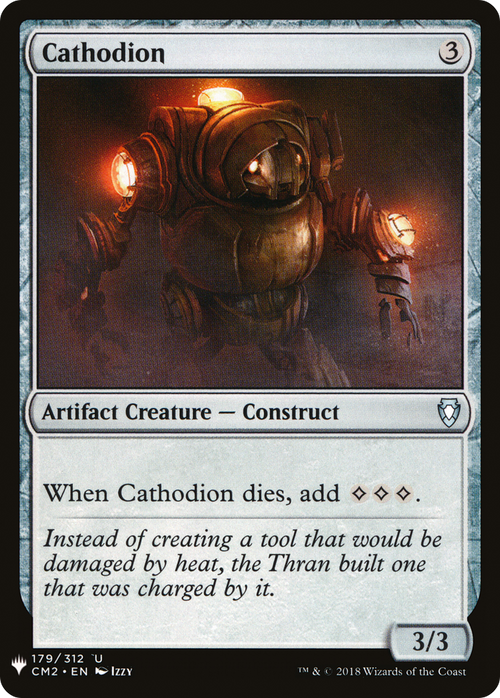 Cathodion (LIST-CM2-179) - The List