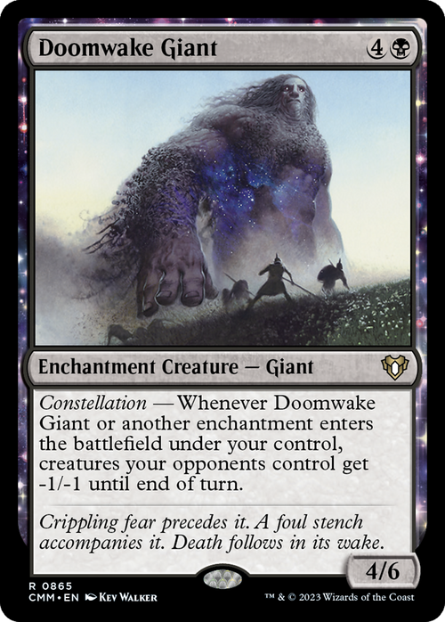 Doomwake Giant (CMM-865) - Commander Masters: (enchantment)