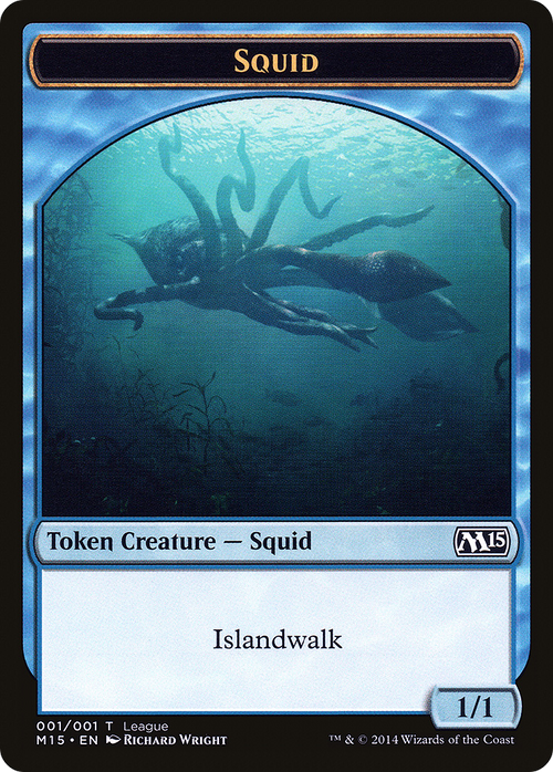 Squid Token (LEP-003) - League Tokens 2014