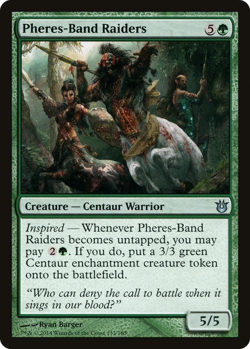 Pheres-Band Raiders (BNG-133) - Born of the Gods Foil