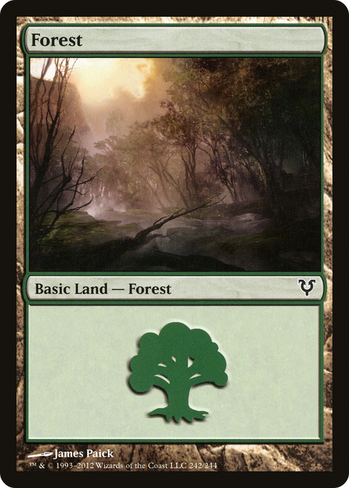 Forest (242) (AVR-242) - Avacyn Restored