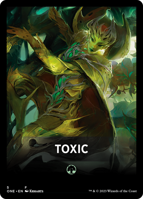 Toxic (FONE-005) - Phyrexia: All Will Be One Jumpstart Front Cards