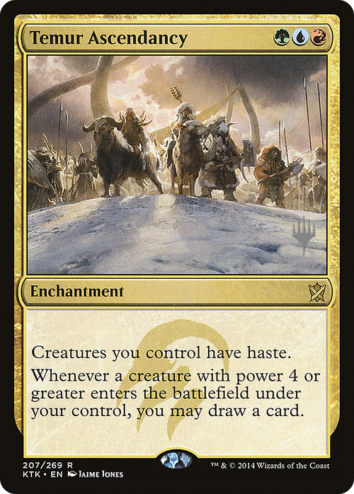 Temur Ascendancy (PPM21-207P) - Khans of Tarkir Promos