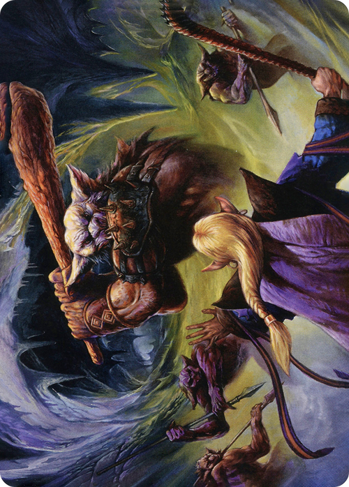 Den of the Bugbear // Den of the Bugbear (AAFR-034) - Adventures in the Forgotten Realms Art Series (Borderless) Foil