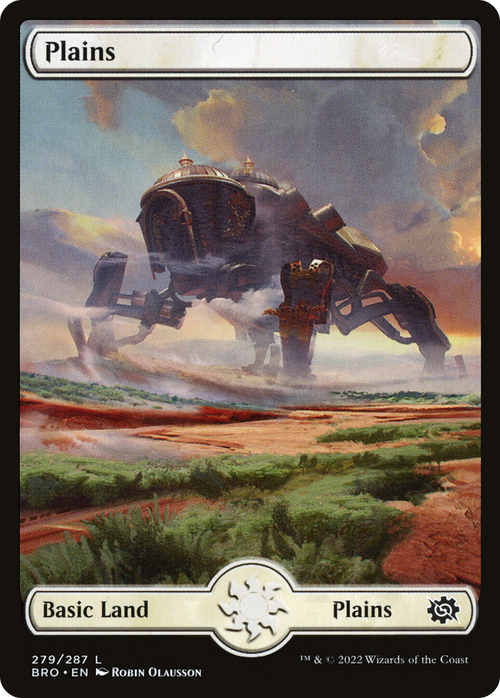 Plains (279) - Full Art (BRO-279) - The Brothers' War