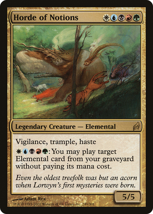 Horde of Notions (LRW-249) - Lorwyn Foil