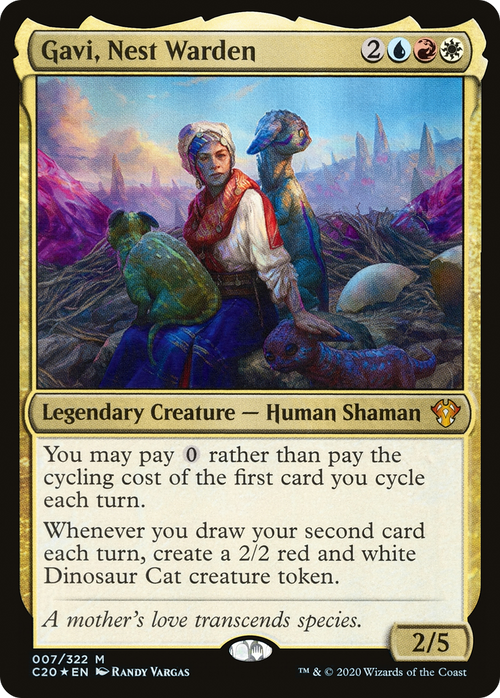 Gavi, Nest Warden (C20-007) - Commander 2020 Foil