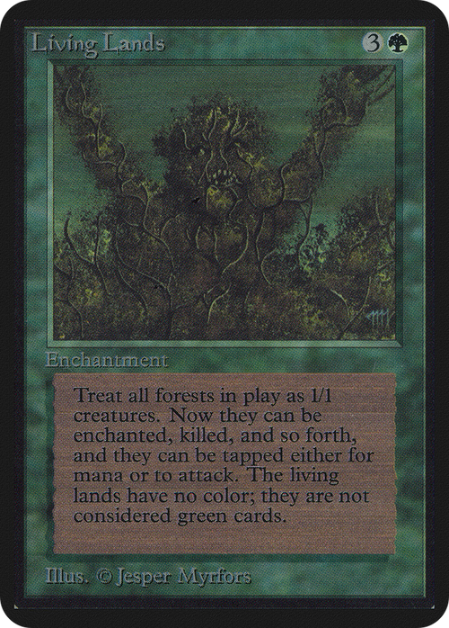 Living Lands (LEA-) - Limited Edition Alpha