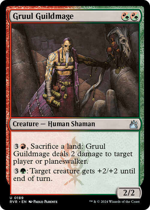 Gruul Guildmage (RVR-189) - Ravnica Remastered