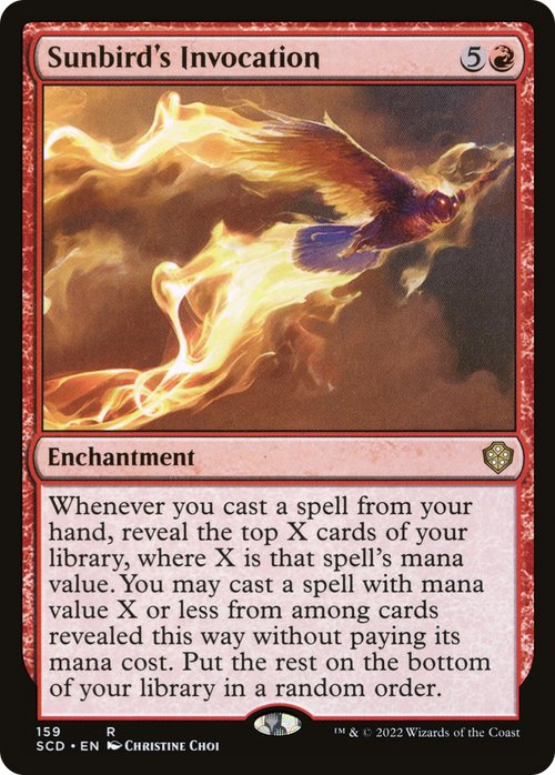 Sunbird's Invocation (SCD-159) - Starter Commander Decks