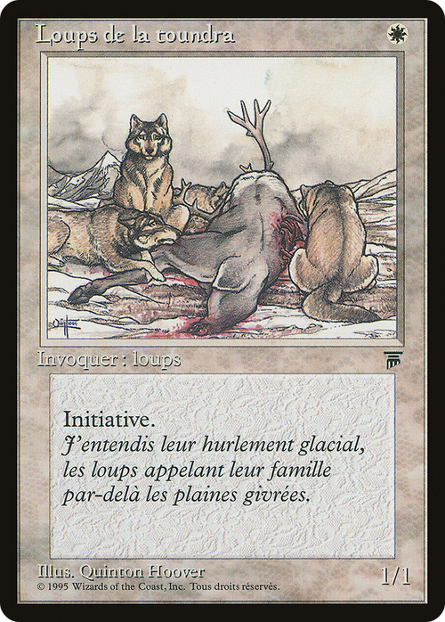Tundra Wolves (French) - "Loups de la toundra" (REN-) - Renaissance