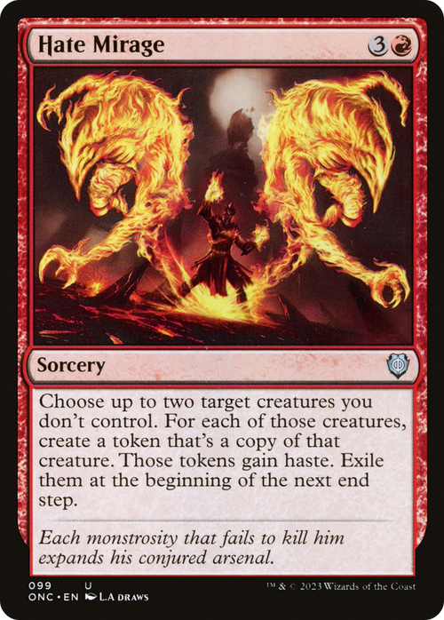 Hate Mirage (ONC-099) - Phyrexia: All Will Be One Commander