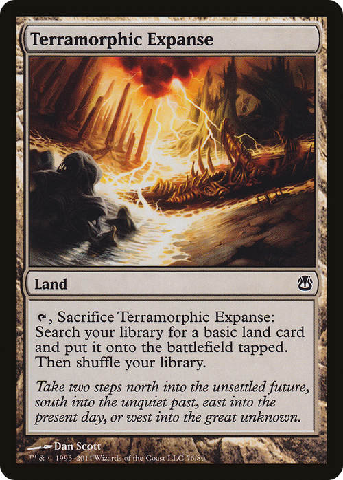 Terramorphic Expanse (DDH-076) - Duel Decks: Ajani vs. Nicol Bolas