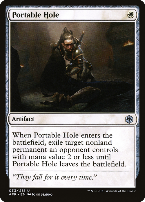 Portable Hole (AFR-033) - Adventures in the Forgotten Realms