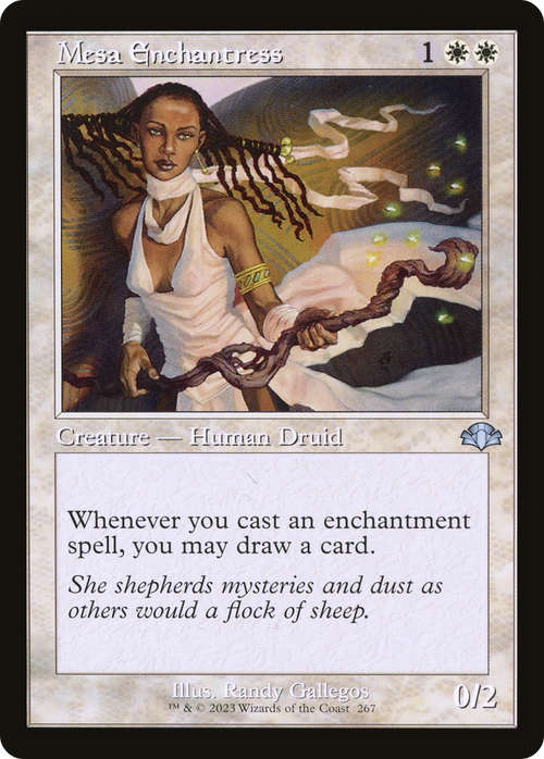 Mesa Enchantress (Retro Frame) (DMR-267) - Dominaria Remastered