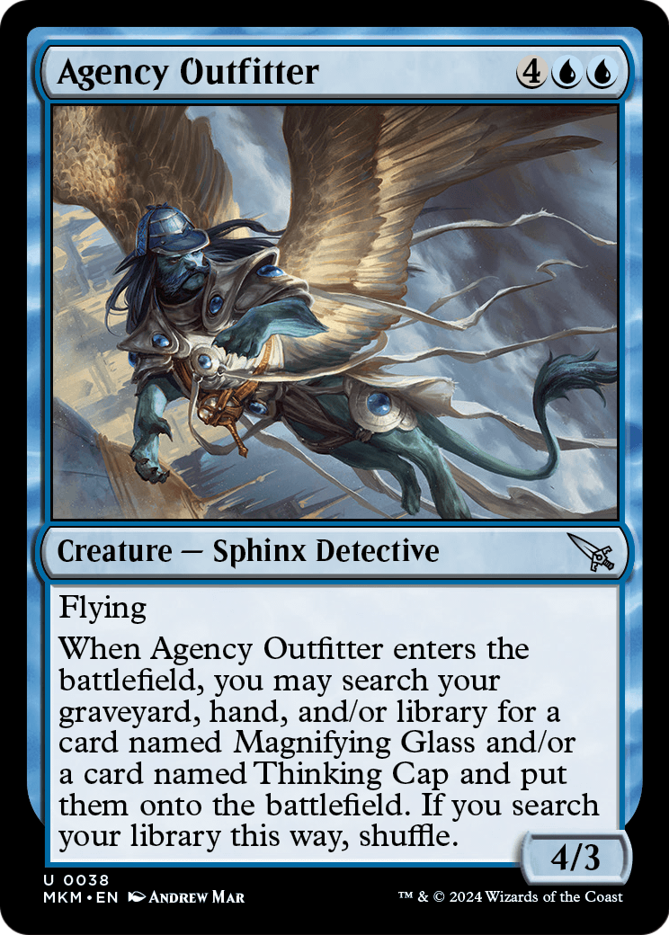 Agency Outfitter (MKM-038) - Murders at Karlov Manor Foil