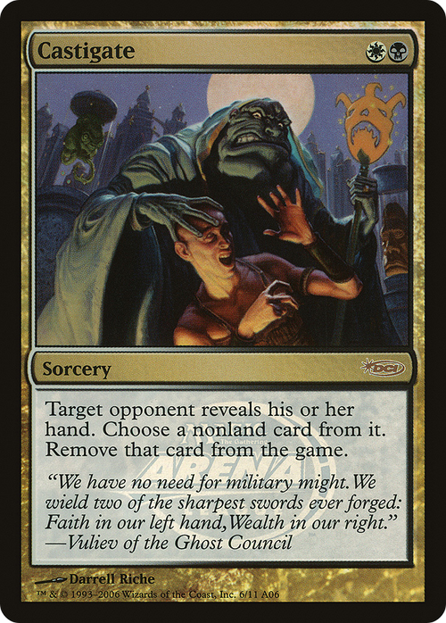 Castigate (ARENA-006) - Arena League 2006 Foil