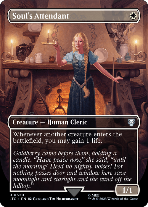 Soul's Attendant (Borderless) (LTC-520) - Tales of Middle-earth Commander