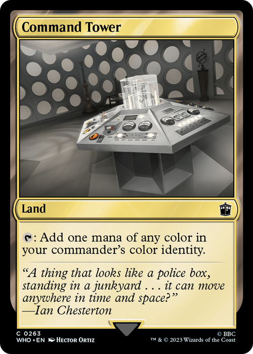 Command Tower (0263) (WHO-263) - Doctor Who