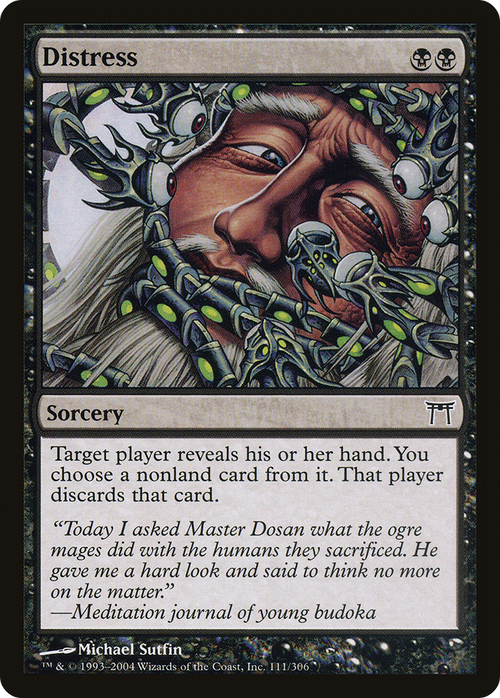 Distress (CHK-111) - Champions of Kamigawa Foil