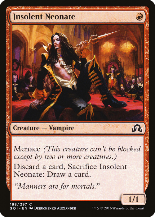 Insolent Neonate (SOI-168) - Shadows over Innistrad
