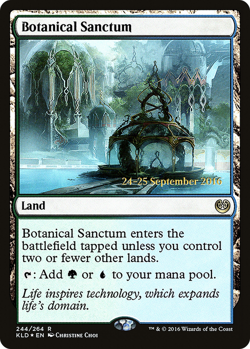 Botanical Sanctum (KLD) (PRE-244S) - Kaladesh Promos Foil