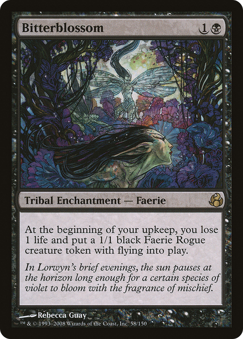 Bitterblossom (MOR-058) - Morningtide Foil