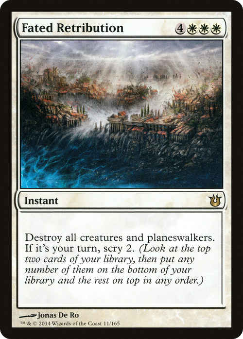 Fated Retribution (BNG-011) - Born of the Gods