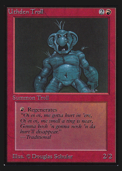 Uthden Troll (CE) (CED-) - Collectors' Edition