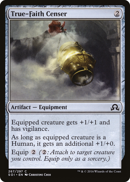 True-Faith Censer (SOI-267) - Shadows over Innistrad Foil