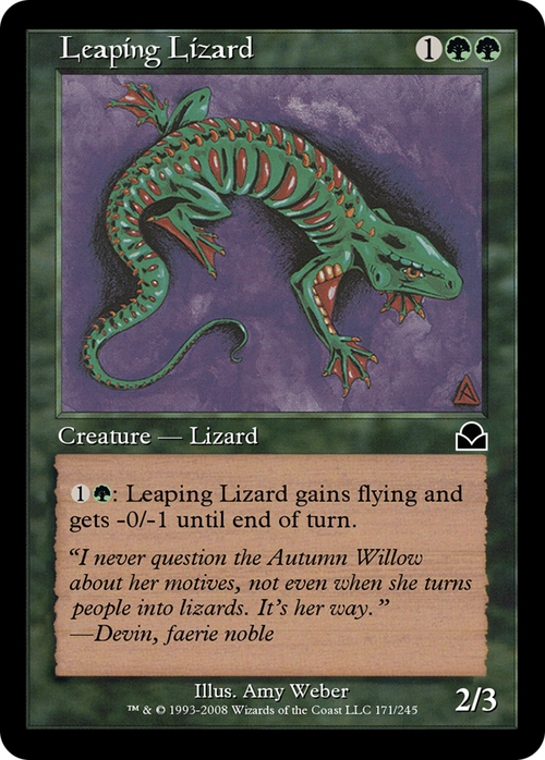 Leaping Lizard (ME2-171) - Masters Edition II