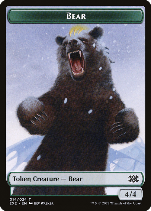 Bear (T2X2-014) - Double Masters 2022 Tokens