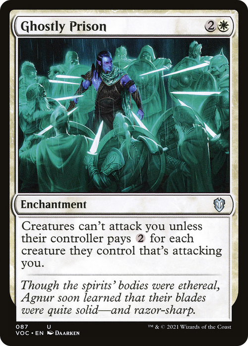 Ghostly Prison (VOC-087) - Crimson Vow Commander