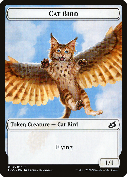 Cat Bird (TIKO-002) - Ikoria: Lair of Behemoths Tokens Foil