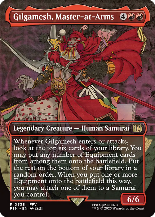 Gilgamesh, Master-at-Arms (Borderless) (FIN-338) - FINAL FANTASY