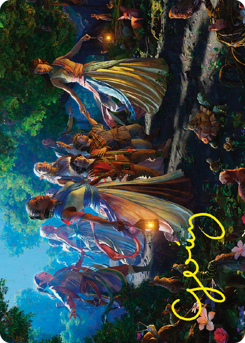 Realm Seekers // Realm Seekers (ALTR-074) - Tales of Middle-earth Art Series (Borderless) Foil