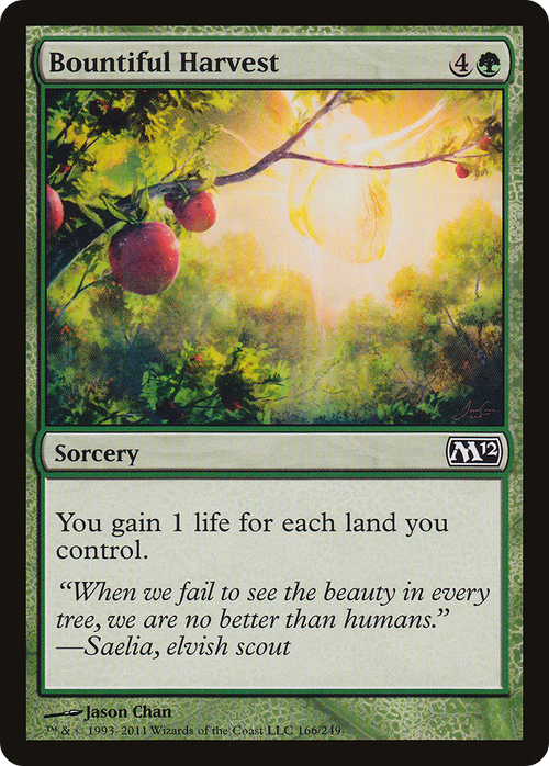 Bountiful Harvest (M12-166) - Magic 2012