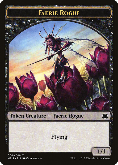 Faerie Rogue Token (MM2-006) - Modern Masters 2015 Tokens