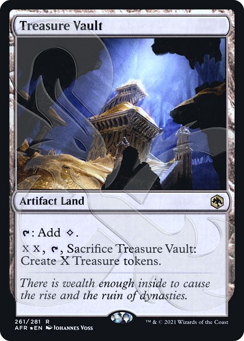 Treasure Vault (AFR&-261A) - Adventures in the Forgotten Realms Promos Foil