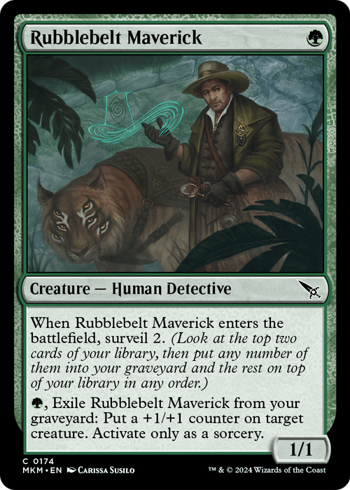 Rubblebelt Maverick (MKM-174) - Murders at Karlov Manor Foil