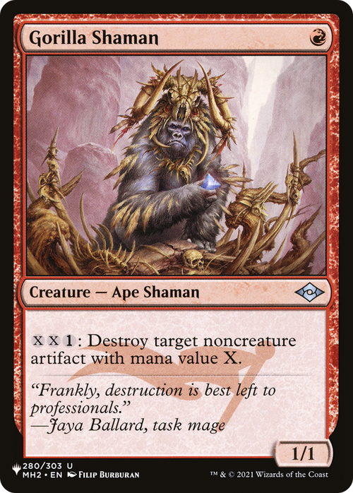Gorilla Shaman (LIST-MH2-280) - The List