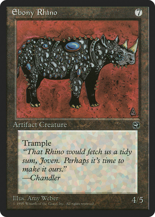 Ebony Rhino (HML-) - Homelands