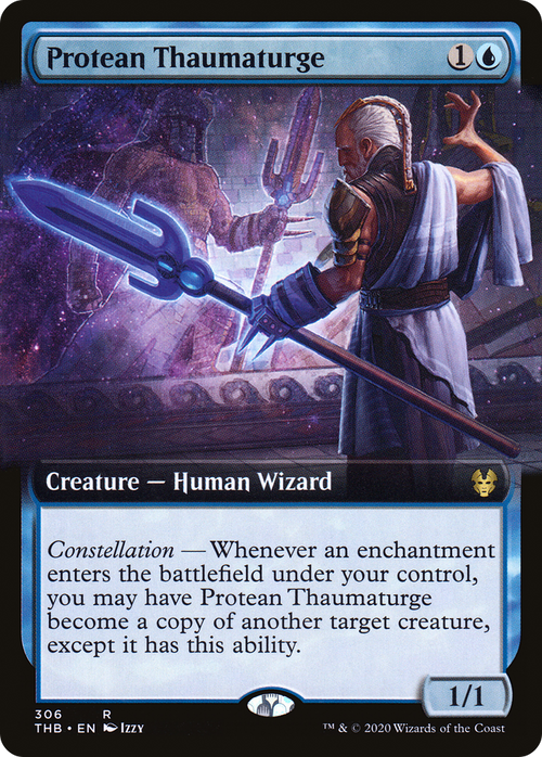 Protean Thaumaturge (Extended Art) (THB-306) - Theros Beyond Death: (Extended Art)