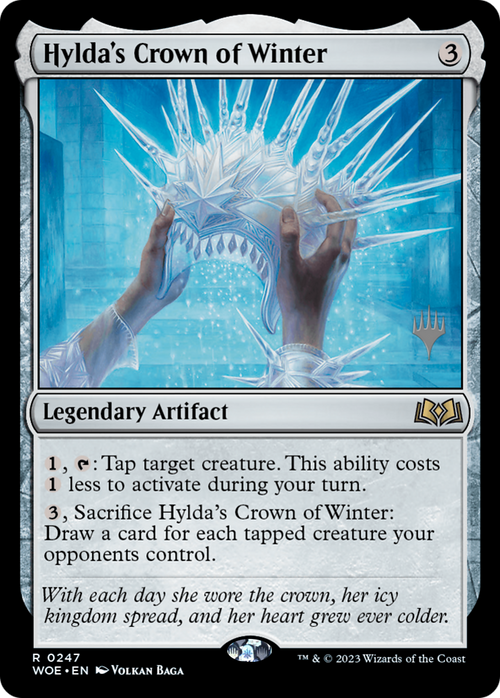 Hylda's Crown of Winter (PPWOE-247) - Wilds of Eldraine Promos