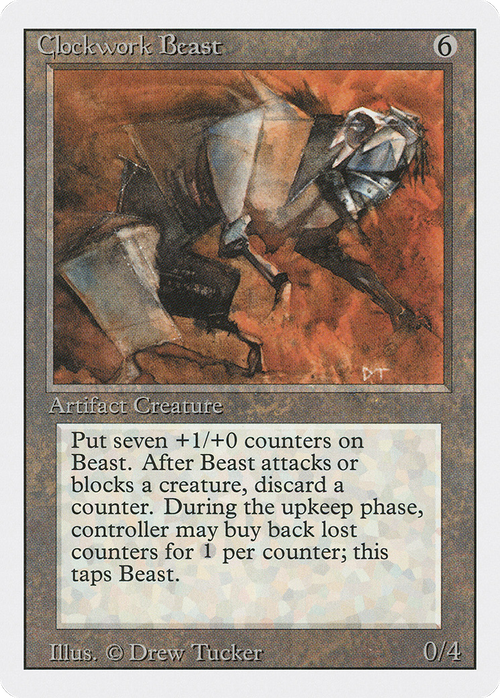 Clockwork Beast (3ED-) - Revised Edition