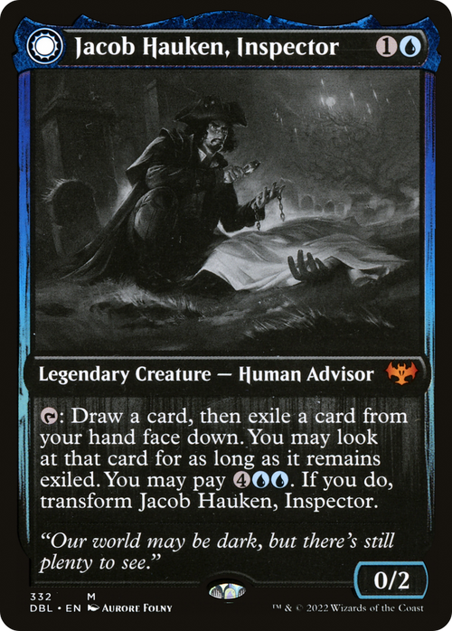 Jacob Hauken, Inspector (DBL-332) - Innistrad: Double Feature: (Double Faced Transform)