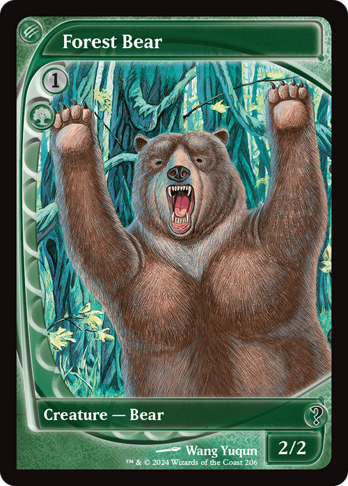 Forest Bear (Future Sight) (MB2-206) - Mystery Booster 2 Foil
