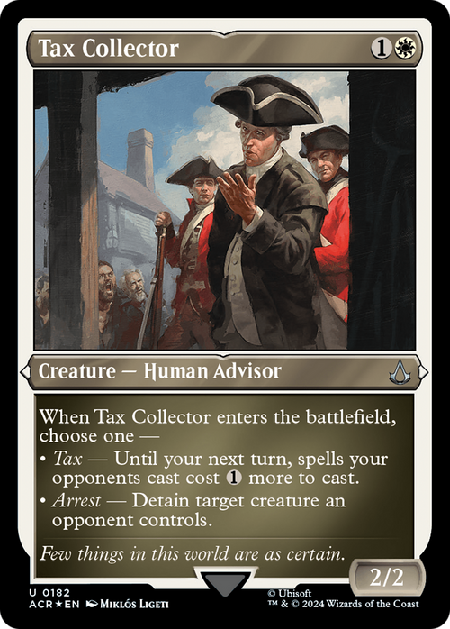 Tax Collector (Foil Etched) (ACR-182) - Assassin's Creed Foil