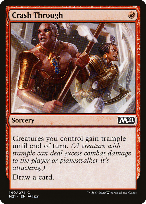 Crash Through (M21-140) - Core Set 2021